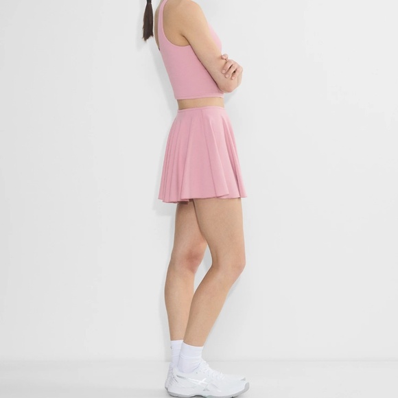 [SOLD] TNA Golden BUTTER TENNIS MICRO CIRCLE SKIRT xs - Picture 2 of 7